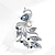 economico Spille e fermagli-Spille Classico Retrò Animale Elegante Moda Personalizzato Semplice Spilla Gioielli Argento Per Matrimonio Feste Regalo Fidanzamento Balli di fine anno Festival