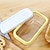 cheap Kitchen Utensils &amp; Gadgets-2-in-1 Butter Slicer and Sealed Storage Container with Manual Rectangular Blade, Durable Plastic Kitchen Tool for Freshness and Easy One-Step Meal Preparation, Butter Spreader Included
