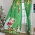 cheap Christmas Kitchen-Modern Minimalist Christmas Digital Print Sheer Curtains, Home Decoration, Light-Transmitting Polyester Fabric Drapes