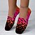 tanie Dla kobiet-Damskie Wsuwane Drukuj buty Buty Flyknit Komfortowe buty Codzienny Kwiaty Kreskówki Wszechświat Płaski obcas Okrągły palec u nogi Buty zamknięte Codzienny Wygoda Latające tkactwo Mokasyny Czarny