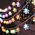 abordables Éclairage intérieur sur batterie et USB-Guirlandes lumineuses féeriques Elk en flocons de neige 10/20/40LEDs Lumières de guirlande de mariage Alimentées par batterie pour Décoration d'ambiance de fête de vacances
