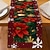 voordelige Kerstkeuken-Kerst Linnen Tafelkleed Vakantie Cartoon Kerstman  Sneeuwvlokprint Tafelkleed Eettafel Decor Woonkamer  Aanrecht Feestdecoratie