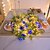 abordables Éclairage intérieur sur batterie et USB-Lumières Guirlandes de Vigne de Rose Bleue Élégantes Lumières Alimentées par Piles 2 Mètres 20 Lumières Guirlande Artificielle pour Mariages Anniversaires Chambre Cheminée Escaliers Balcon Décoration