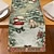 voordelige Kerstkeuken-Kerst Linnen Tafelkleed Vakantie Cartoon Kerstman  Sneeuwvlokprint Tafelkleed Eettafel Decor Woonkamer  Aanrecht Feestdecoratie
