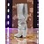 cheap Slouch Boots-Women&#039;s Rhinestone Knee High Boots with Pointed Toe and Chunky Heel Sparkly Slouch Style Footwear for Christmas and New Year City Parties