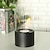 cheap Camping Equipment-ortable Tabletop Fire Bowl Pot with Cylindrical Glass 26cm High Tabletop Fireplace Clean Burning Bio Ethanol Ventless Fireplace for Indoor Outdoor Patio Parties Events