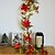 abordables Guirlandes lumineuses led-Guirlande lumineuse LED de Noël 2025, 2 m, 20 LED, aiguilles de pin, fruits rouges et fleurs, pour fête du Nouvel An, maison, balcon, porche, jardin, hôtel, fenêtre, décoration