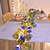 abordables Éclairage intérieur sur batterie et USB-Lumières Guirlandes de Vigne de Rose Bleue Élégantes Lumières Alimentées par Piles 2 Mètres 20 Lumières Guirlande Artificielle pour Mariages Anniversaires Chambre Cheminée Escaliers Balcon Décoration