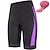 cheap Women&#039;s Pants, Shorts &amp; Skirts-Women&#039;s Graphic Cycling Shorts Bike Shorts Bike Padded Shorts / Chamois Bottoms Mountain Bike MTB Road Bike Cycling Sports 3D Pad Quick Dry Reflective Strips Moisture Wicking Yellow Pink Spandex
