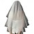 cheap Veils-One-tier Comtemporary / Stylish / Classic Style Wedding Veil Elbow Veils with Flower Comb / Pure Color 33.46 in (85cm) Tulle