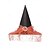 economico Accessori di Halloween-Cappello da strega di Halloween da donna: cappello gotico a punta con pizzo e fibbia di strass in più colori per feste in maschera e cosplay