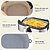 baratos Utensílios &amp; Aparelhos de Cozinha-Pacote com 3 forros de silicone para fritadeira de ar – tapetes antiaderentes e reutilizáveis de 7,09 polegadas para cesta e tigela, acessórios para forno, assadeira, utensílio de cozinha para