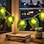 abordables Tiras de Luces LED-Luces de Cuento de Hadas Cadena de Luces Guirnalda de Hoja de Palma 3m 20LEDs adecuadas para Fiesta de Año Nuevo Tema de Jungla Boda Cumpleaños Decoración de Ventana Jardín Hogar Balcón