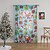 cheap Christmas Kitchen-Modern Minimalist Christmas Digital Print Sheer Curtains, Home Decoration, Light-Transmitting Polyester Fabric Drapes