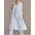preiswerte Wickel der Mutter-Chiffon 3/4 Ärmel Shrugs Cape für Partyabend Mutter der Braut Hochzeitsgast Einfache reine Farbhochzeitsumhänge um zu beeindrucken