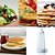 cheap Kitchen Utensils &amp; Gadgets-Multipurpose Pancake Batter Dispenser with Whisk Ball, Ideal for Cupcakes, Muffins, and Pancakes, Food-Safe Plastic Kitchen Gadget for Easy Baking and Cooking
