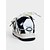 abordables Pour les femmes-Baskets à lacets noires et blanches pour femme, motif tête de mort d&#039;Halloween, avec breloques chauve-souris – style streetwear gothique pour les soirées de festival et les fêtes costumées