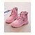 baratos Botas Infantis-Sapatos de fantasia de estrela pop inspirados em ídolos coreanos - botas da moda brancas e marrons para meninas, estilo casual e de rua