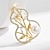 economico Spille e fermagli-Spille Classico Retrò Fiore Elegante Moda Personalizzato Semplice Spilla Gioielli Oro Per Matrimonio Feste Regalo Fidanzamento Balli di fine anno Festival