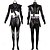 billige Kvinders kostumer-Koreansk idolinspireret Popstjerne Kostume Bodysuits Flotte kostumer Virtuelt idol for Dame Voksne Halloween Karneval Ydeevne Fest