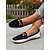levne Dámské nazouváky a mokasíny-Dámské zelené loafery - Slip-on řidičské boty s ozdobným kovovým přezkou z broušeného kamene pro kancelářské a casual outfity