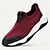 baratos Tênis de couro premium-Tênis masculino premium de couro bovino, estilo slip-on, na cor bordô, com cabedal em malha, design confortável e estiloso para uso casual