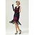 abordables Disfraces para parejas y grupos-Rugido 20s 1920s Retro Antiguo Mediodía Vestido Flapper Disfraz de lujo Disfraces de parejas de grupo de Halloween El gran Gatsby Lentejuelas Borlas Disfraz Hombre Mujer Víspera de Todos los Santos