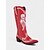 abordables Pour les femmes-Bottes de cowboy brodées squelette d&#039;Halloween pour femmes – bottes hautes gothiques western pour fêtes costumées, festivals effrayants et style urbain nocturne