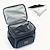 voordelige bagage- en reisopslag-Grote geïsoleerde lunchtas – tote &amp;Koeltas voor picknick, kantoor, school, campus, reizen, herbruikbare thermische lunchbox met verdikte folie, lichtgewicht, crossbody-ontwerp