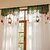 cheap Christmas Kitchen-Modern Minimalist Christmas Digital Print Sheer Curtains, Home Decoration, Light-Transmitting Polyester Fabric Drapes