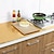 abordables Utensilios de cocina y gadgets-2 rollos de pegatinas para salpicadero de cocina, papel tapiz autoadhesivo de aluminio, resistente al calor (232 °C), al aceite, al agua, fácil de cortar para gabinetes, estufas y encimeras.