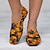 tanie Dla kobiet-Damskie Wsuwane Drukuj buty Buty Flyknit Komfortowe buty Codzienny Kwiaty Kreskówki Wszechświat Płaski obcas Okrągły palec u nogi Buty zamknięte Codzienny Wygoda Latające tkactwo Mokasyny Czarny
