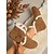abordables Bottes de neige et d&#039;hiver-Bottines en similicuir marron pour femme, doublées de peau lainée et dotées d&#039;une bride à boucle. Chaussures chaudes et décontractées pour l&#039;hiver, idéales pour l&#039;extérieur et les loisirs.