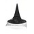 economico Accessori di Halloween-Cappello da strega di Halloween da donna: cappello gotico a punta con pizzo e fibbia di strass in più colori per feste in maschera e cosplay