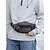 cheap Men's Bags-Men's Water-Resistant Crossbody Sling Bag, Multi-Way Wear Fanny Pack Waist Bag with Multiple Pockets, Casual Travel, Sports and Outdoor Shoulder Bag