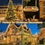 voordelige Plug String Lights-30m 50m 100M Verlichtingsslingers 300  500  1000 LEDs 2835 SMD 1 13-toetsen afstandsbediening 1 set Warm wit RGB Wit Koperdraadverlichting Kerstverlichting Feest Vakantie Bruiloft 220-240 V