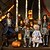 billiga Hallowen Rekvisita Belysning-3-pack hängande lysande spindelägg, halloweendekoration, stora halloween-spindel- och spindelnätspåsar med solcellsslinga med ljusslinga för halloween inomhus- och utomhusfestdekoration
