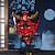 preiswerte Masken-Samurai Dämon Halloween Maske Japanische Oni-Maske Horror Gruselig Vollgesicht Erwachsene Unisex Halloween Karneval Leistung Einfache Halloween-Kostüme Verkleiden