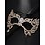 billiga Maskeradaccessoarer-Lyxig maskeradmask med strass och kristalldetaljer för kvinnor, elegant kostymaccessoar för maskeradbaler och halloweenfester