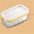 cheap Kitchen Utensils &amp; Gadgets-2-in-1 Butter Slicer and Sealed Storage Container with Manual Rectangular Blade, Durable Plastic Kitchen Tool for Freshness and Easy One-Step Meal Preparation, Butter Spreader Included