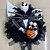 halpa Keinokukat ja -seppeleet-halloween kauhu seppele jack seppele kurpitsa skellington oven roikkuu loma juhla kauhu kallo koristelu rekvisiitta halloween luuranko koristelu
