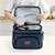 voordelige bagage- en reisopslag-Grote geïsoleerde lunchtas – tote &amp;Koeltas voor picknick, kantoor, school, campus, reizen, herbruikbare thermische lunchbox met verdikte folie, lichtgewicht, crossbody-ontwerp