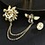 economico Spille e fermagli-Spille Classico Retrò Geometrico Animale Elegante Moda Personalizzato Semplice Spilla Gioielli Argento Oro Per Matrimonio Feste Regalo Fidanzamento Balli di fine anno Festival