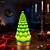 ieftine Crăciunul de cadou de Crăciun-Lampă de noapte cu LED-uri în trei culori, pentru decorarea bradului de Crăciun, cadou creativ de ziua de naștere, noptieră, încărcare USB, lampă de masă cu atmosferă, 1 buc.