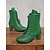 cheap Ankle Boots-Women's Vintage Style Lace-Up Faux Leather  Ankle Boots with Block Heel,Perfect for Casual &amp; Retro Outfits.