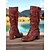 preiswerte Slouch-Stiefel-Braune Damen-Stiefel aus Kunstleder mit seitlichem Reißverschluss und Schnallenriemen, Vintage-Stiefel im lässigen Blockabsatz für Herbst, Winter, Outdoor und den Alltag