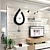 baratos Decoração de Parede-Relógio de parede grande com gota d&#039;água, relógio de parede moderno para sala de estar, adequado para decoração de casa, quarto, cozinha e escritório