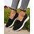cheap Women's Sneakers-Women's Bright Orange Flyknit Slip-On Sneakers – Lightweight Breathable Walking Shoes for Daily Casual and Travel