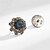 economico Spille e fermagli-Spille Geometrico Fiore Moda Semplice Classico Spilla Gioielli Blu Per Matrimonio Feste Regalo Fidanzamento Balli di fine anno Festival