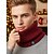 abordables Accessoires de Noël-Cache-cou en tricot d&#039;hiver pour homme, écharpe cache-cou, snood thermique doublé polaire, cadeau de Noël confortable pour les sports de plein air, le ski et le port quotidien